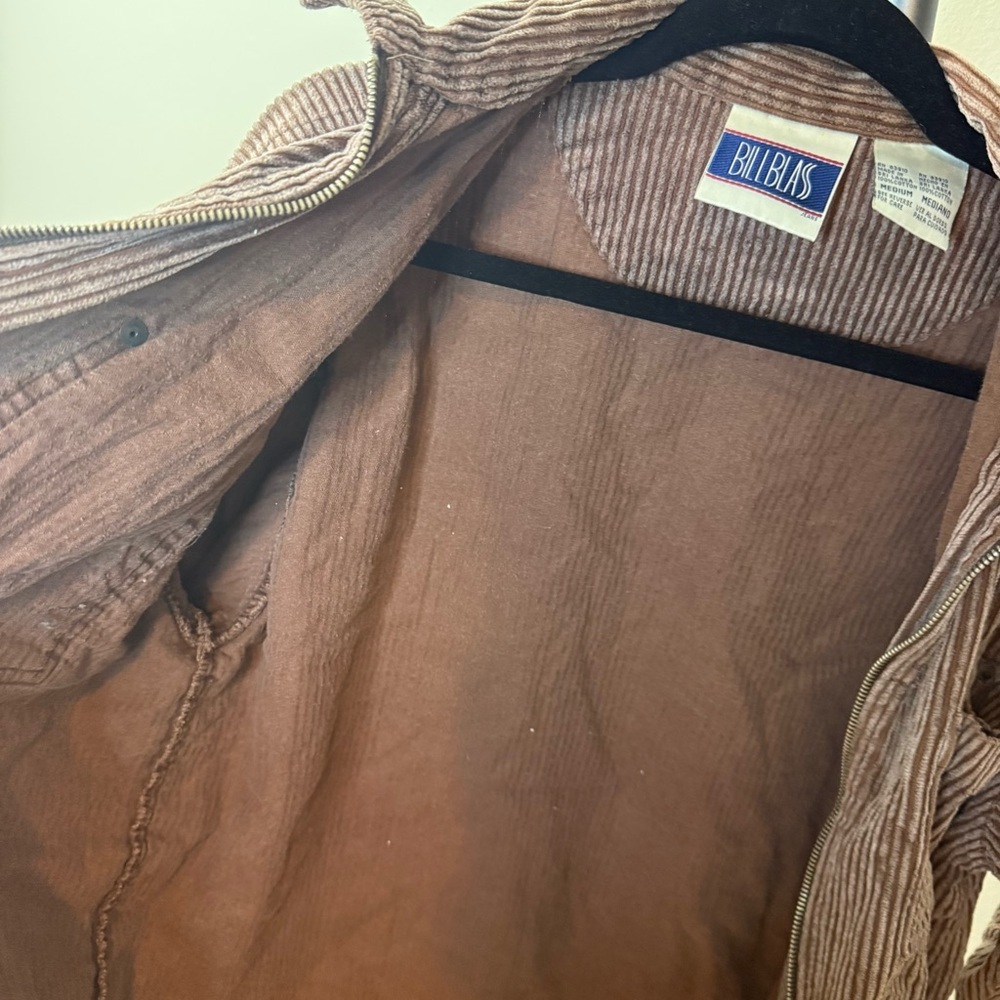 Bill Blass Tan Corduroy Jacket - Picture 7 of 10